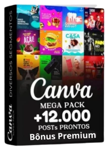 Mega Pack 12.000 Post Prontos + Mega Bônus Premium