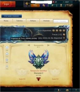 League of Legends - "Serviços de ELO/Divisão" LOL