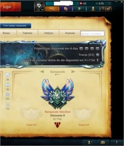 League of Legends - "Serviços de ELO/Divisão" LOL