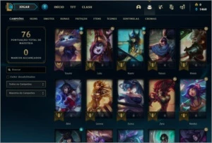 Conta Diamante 4 - Ganhando 20+ PDL - 60%winrate - League of Legends LOL