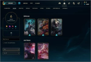 Conta Diamante 4 - Ganhando 20+ PDL - 60%winrate - League of Legends LOL