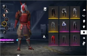 CONTA FF COM BARBINHA (BARATA) - Free Fire