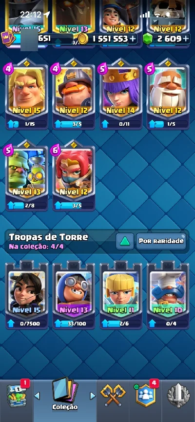 Vendo conta Clash Royale