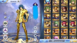 Conta SSA Global Server A8-Gemini LVL. 55! - Saint Seiya Awakening