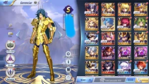 Conta SSA Global Server A8-Gemini LVL. 55! - Saint Seiya Awakening