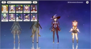 Mona + DIona AR7 - Genshin Impact