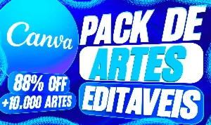 (Apenas Hoje 88% Off!) Pack Completo +10.000 Artes Editáveis - Outros