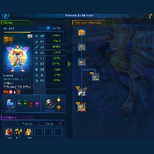 Conta Endgame Rank U LADMO Omega - Digimon Masters Online