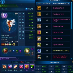 Conta Endgame Rank U LADMO Omega - Digimon Masters Online
