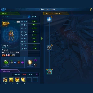 Conta Endgame Rank U LADMO Omega - Digimon Masters Online