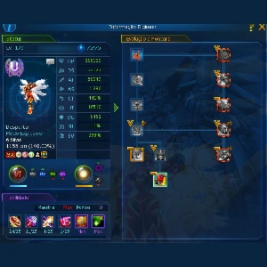 Conta Endgame Rank U LADMO Omega - Digimon Masters Online