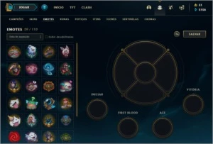 Conta League of Legends (platina 3) LOL