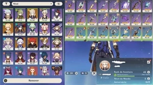 Albedo+arma dele (evento)+ 3t5 e banner garantido - Genshin Impact