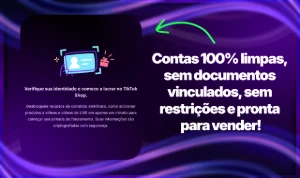 Contas de Tiktok Shop Brasil +2k Sem Doc Entrega Rápida - Redes Sociais