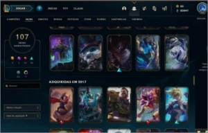 conta lol - League of Legends