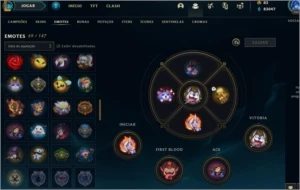 conta lol - League of Legends