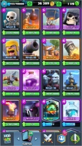 VENDO CONTA NÍVEL 11, 4000+ TROFÉUS, 1100+ GEMAS - Clash Royale