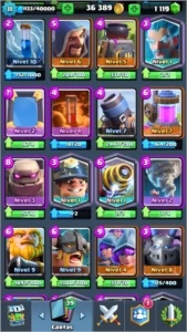 VENDO CONTA NÍVEL 11, 4000+ TROFÉUS, 1100+ GEMAS - Clash Royale