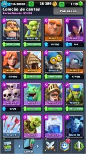 VENDO CONTA NÍVEL 11, 4000+ TROFÉUS, 1100+ GEMAS - Clash Royale