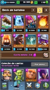 VENDO CONTA NÍVEL 11, 4000+ TROFÉUS, 1100+ GEMAS - Clash Royale