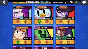 CONTA BRAWL STARS