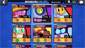 CONTA BRAWL STARS