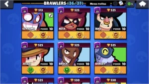 CONTA BRAWL STARS