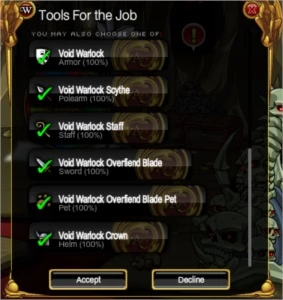 CONTA DE AQW (7 anos)Todos os Hard Farm. 310 espaço + Rares - Adventure Quest World