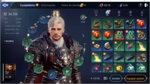 Conta MIR4 Level 40 Quase 35k de poder NA64 - Outros