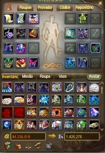 MERCENÁRIO NUEMA CASSIOPEIA DADOS EDITAVEIS - Perfect World PW