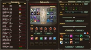 MERCENÁRIO NUEMA CASSIOPEIA DADOS EDITAVEIS - Perfect World PW