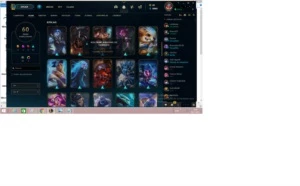 Conta LOL, level 222, 60 skins: míticas, lendarias, epicas. - League of Legends