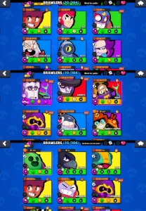 Conta Brawl Stars | KENJI + LEON 70 brawlers | Entrega Autom
