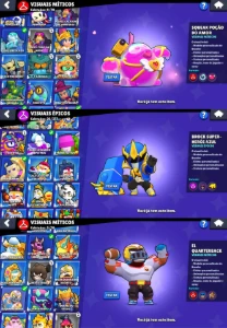 Conta Brawl Stars | KENJI + LEON 70 brawlers | Entrega Autom