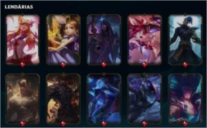 Conta Lol, 145 skins,todos champs - League of Legends