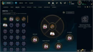 Conta LOL - Platina I, 57% de WR(E-MAIL NÃO VERIFICADO) - League of Legends