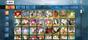 Fate GO/Fate Grand Order Conta 20 SSR  JP 5 suportes