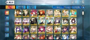 Fate GO/Fate Grand Order Conta 20 SSR  JP 5 suportes