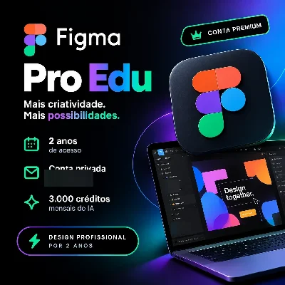 Figma Pro 30 dias + 690 dias bonus  – Conta Premium 🎨 - Assinaturas e Premium
