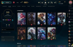 Conta Mono Sup Lvl 385 Unranked M10+ Em Vários Suportes - League of Legends LOL
