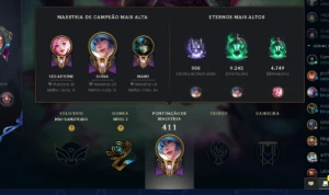 Conta Mono Sup Lvl 385 Unranked M10+ Em Vários Suportes - League of Legends LOL
