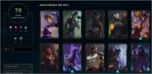 Conta League of Legends e Valorant LOL