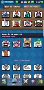 Clash royale quase XP 13, faltando apenas gold