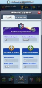 Clash royale quase XP 13, faltando apenas gold