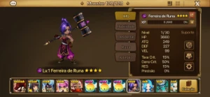 Conta Starter Nephtys + Deborah - Summoners War