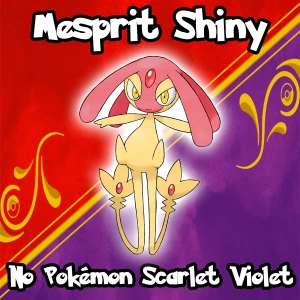 Mesprit Shiny para Pokémon Scarlet Violet