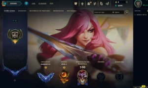 Conta 2022 Diamante Lol League of Legends, MMR BOM