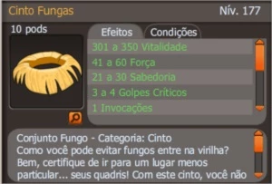 Cinto Fungas MAGIADO  (SPIRITIA) - Dofus