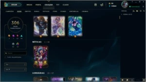 Conta LOL Season 3 - Todos os champ + 306 Skins - League of Legends