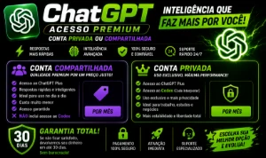 ChatGPT Plus Privado + Codex | Acesso Exclusivo | - Assinaturas e Premium